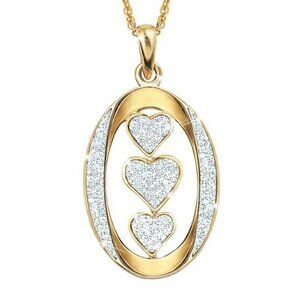 My Daughter "I Love You" Diamond Pendant